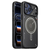iPhone 17 Pro AULUMU Luminous Flexible Plastic Case - MagSafe Compatible - Black