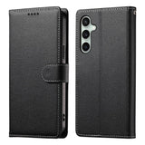 Samsung Galaxy S26 FE EIDERWOOD Flip Case with Wallet and Strap - Black