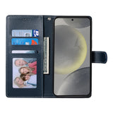 Samsung Galaxy S26 FE EIDERWOOD Flip Case with Card Holder and Strop - Blue