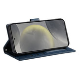 Samsung Galaxy S26 FE EIDERWOOD Flip Case with Card Holder and Strop - Blue