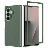 Samsung Galaxy Z Fold8 Matte Flexible Plastic Case - MagSafe Compatible - Green