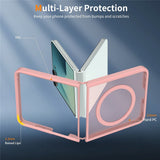 Samsung Galaxy Z Flip8 Matte Flexible Plastic Case - MagSafe Compatible - Pink