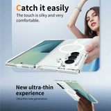 Samsung Galaxy Z Fold8 Hybrid Plastic Case - MagSafe Compatible - Transparent