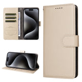 Motorola Moto G47 / G37 EIDERWOOD Flip Cover (RFID Blocking) - Beige