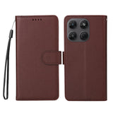 Motorola Moto G47 / G37 EIDERWOOD Flip Cover (RFID Blocking) - Brown