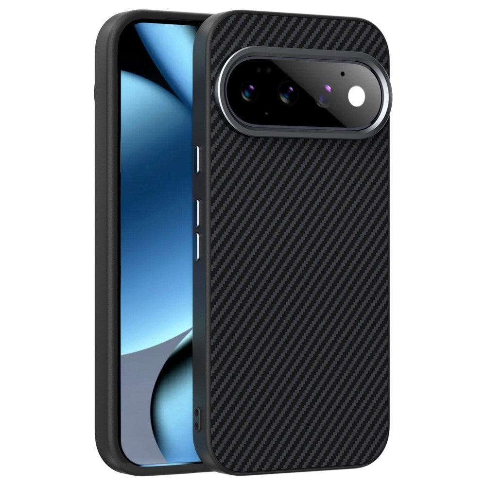 Google Pixel 11 ABEEL Hybrid Case with Carbon Fiber Texture - Black