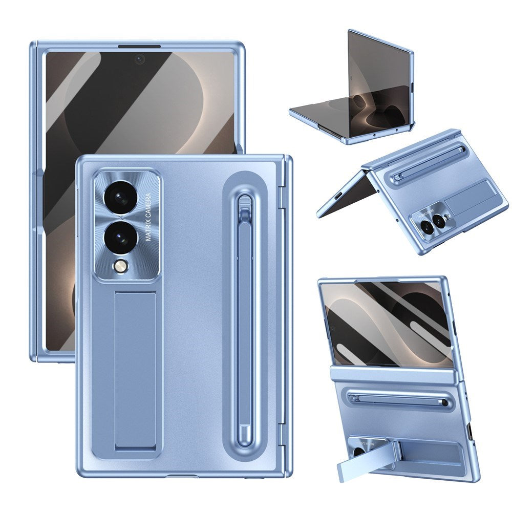 Samsung Galaxy Z Fold8 EIDERWOOD Case with Stylus Pen & Kickstand - Blue