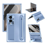 Samsung Galaxy Z Fold8 EIDERWOOD Case with Stylus Pen & Kickstand - Blue