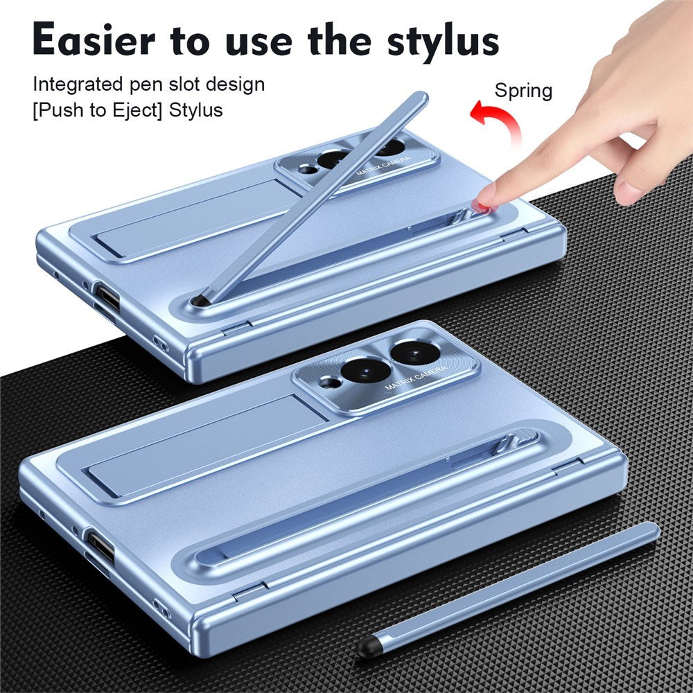 Samsung Galaxy Z Fold8 EIDERWOOD Case with Stylus Pen & Kickstand - Blue