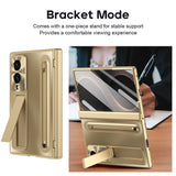 Samsung Galaxy Z Fold8 EIDERWOOD Case with Stylus Pen & Kickstand - Gold