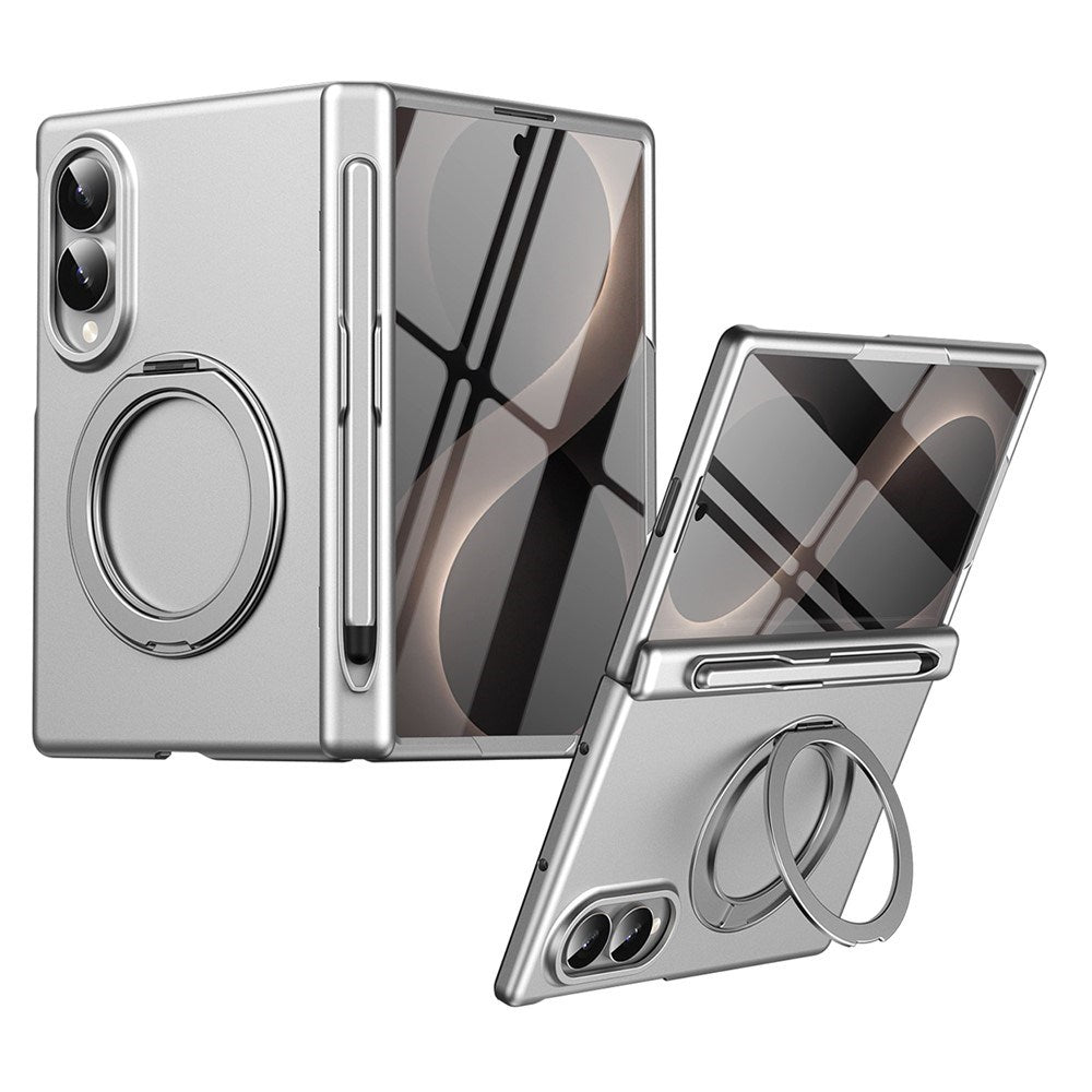 Samsung Galaxy Z Fold8 EIDERWOOD Case with Screen Protection & Stand Function - Silver