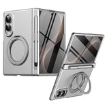 Samsung Galaxy Z Fold8 EIDERWOOD Case with Screen Protection & Stand Function - Silver