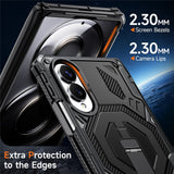 Samsung Galaxy Z Fold8 EIDERWOOD Tough Case with Built-in Kickstand - MagSafe Compatible - Black