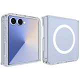 Samsung Galaxy Z Flip8 EIDERWOOD Hybrid Plastic Case - MagSafe Compatible - Transparent