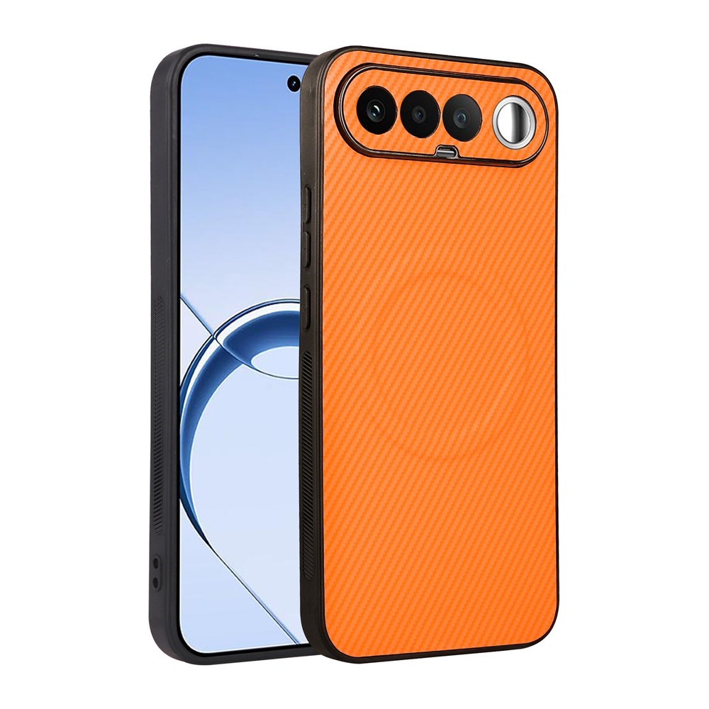 Realme 16 EIDERWOOD Hybrid Carbon Case - MagSafe Compatible - Orange