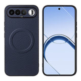 Realme 16 EIDERWOOD Hybrid Carbon Case - MagSafe Compatible - Blue