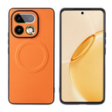 Realme 16 Pro EIDERWOOD Hybrid Carbon Case - MagSafe Compatible - Orange