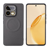 Realme 16 Pro+ EIDERWOOD Hybrid Carbon Case - MagSafe Compatible - Grey
