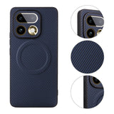 Realme 16 Pro+ EIDERWOOD Hybrid Carbon Case - MagSafe Compatible - Blue