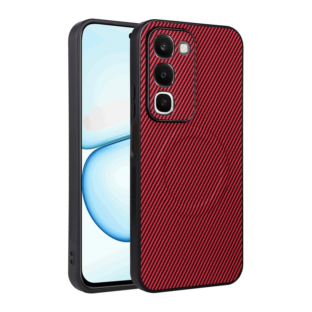 Realme C100 EIDERWOOD Hybrid Carbon Case - MagSafe Compatible - Red