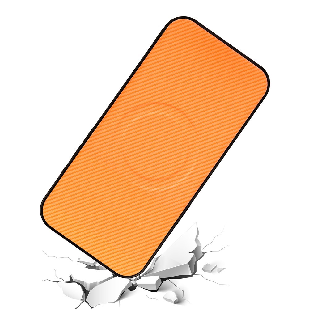 Realme C100 EIDERWOOD Hybrid Carbon Case - MagSafe Compatible - Orange