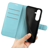 Samsung Galaxy S26 FE EIDERWOOD Flip Case with Card Holder & Stand Function - Blue