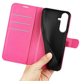 Samsung Galaxy S26 FE EIDERWOOD Flip Case with Card Holder & Stand Function - Hot Pink