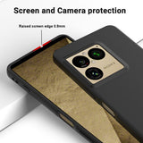 Sony Xperia 1 VIII EIDERWOOD Lined Silicone Case with Strap - Black