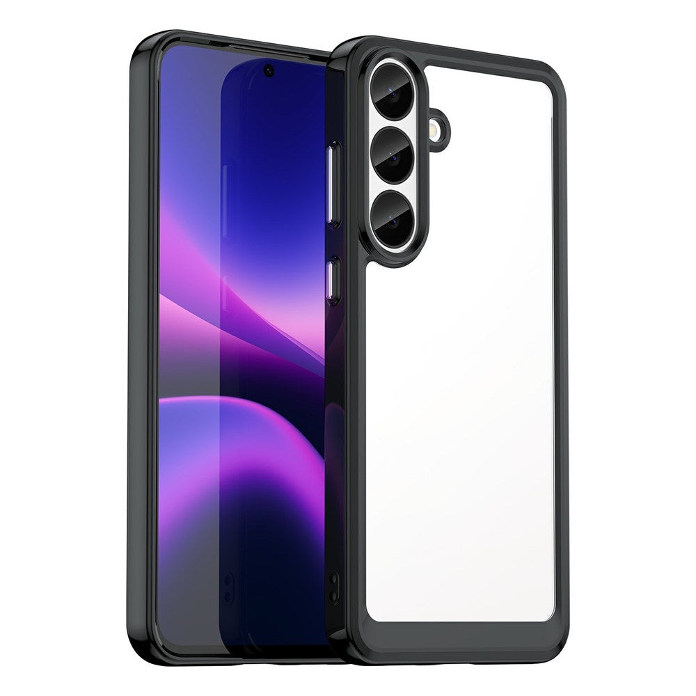 Samsung Galaxy S26 FE EIDERWOOD Hybrid Phone Case - Transparent / Black