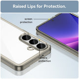 Samsung Galaxy S26 FE EIDERWOOD Hybrid Phone Case - Transparent / Grey