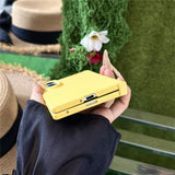 Samsung Galaxy Z Fold8 EIDERWOOD Hard Plastic Case with Hinge - Yellow