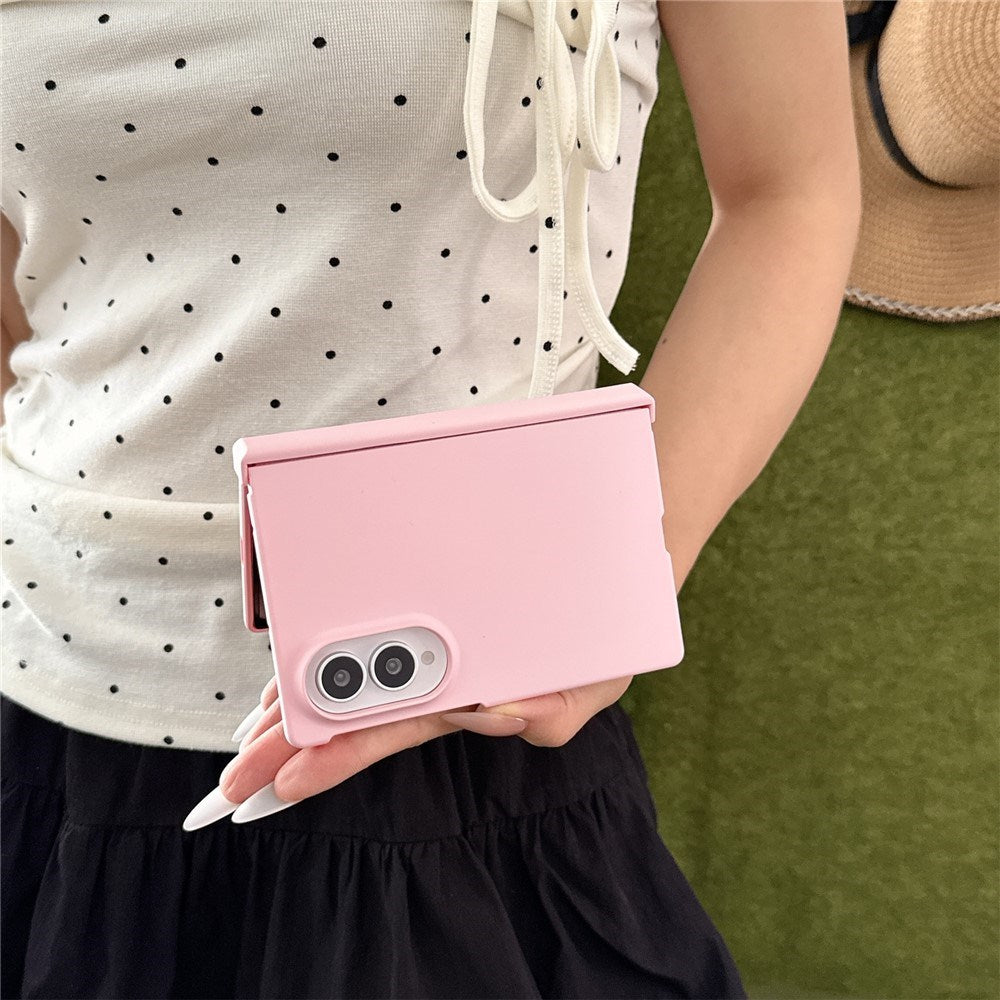 Samsung Galaxy Z Fold8 EIDERWOOD Hard Plastic Case with Hinge - Pink