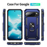 Google Pixel 11 / 11 Pro EIDERWOOD Tough Case with 360 Rotatable Kickstand - Blue