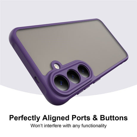 Samsung Galaxy S26 FE EIDERWOOD Mat Hybrid Case - Purple
