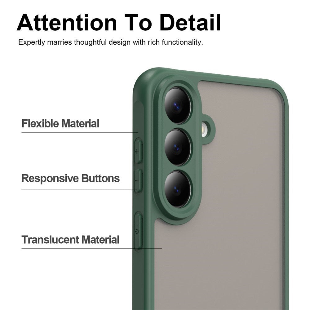 Samsung Galaxy S26 FE EIDERWOOD Mat Hybrid Case - Dark Green