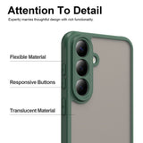 Samsung Galaxy S26 FE EIDERWOOD Mat Hybrid Case - Dark Green