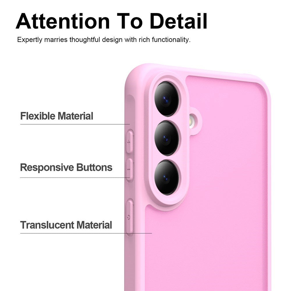 Samsung Galaxy S26 FE EIDERWOOD Mat Hybrid Case - Pink