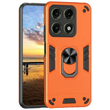 Motorola Edge 70 Pro EIDERWOOD Magnetic Hybrid Rugged Case with Kickstand - Orange