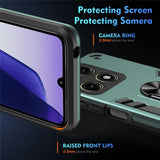 Motorola Edge 70 Pro EIDERWOOD Magnetic Hybrid Rugged Case with Kickstand - Green