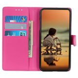 Samsung Galaxy A34 (5G) Litchi Leather Wallet Case - Pink