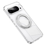 Google Pixel 11 Pro XL EIDERWOOD Hybrid Case with Kickstand - Silver