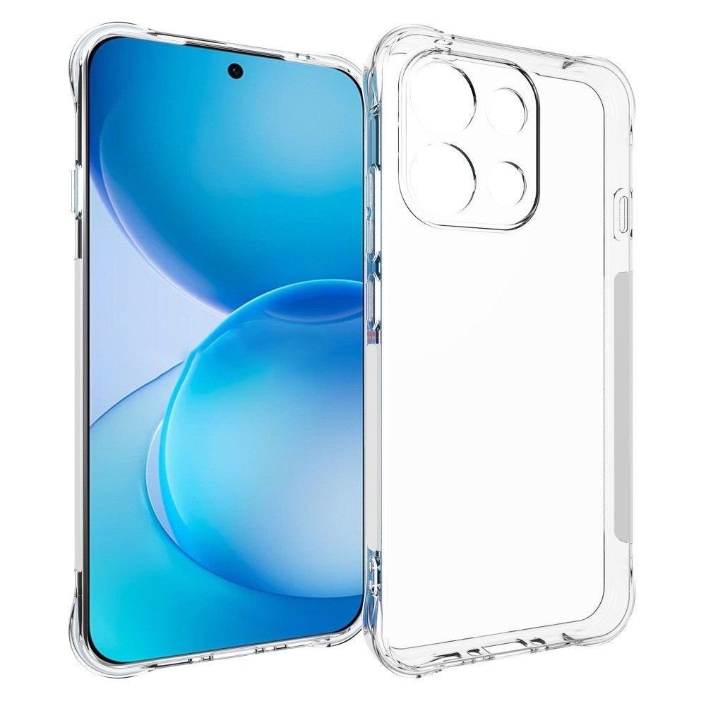 OPPO Reno16 F (5G) EIDERWOOD Flexible Plastic Case with Shock-Absorbing Corners - Transparent