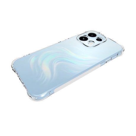 OPPO Reno16 F (5G) EIDERWOOD Flexible Plastic Case with Shock-Absorbing Corners - Transparent