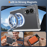 Samsung Galaxy Z Fold8 EIDERWOOD Hybrid All-Around Protection Case - MagSafe Compatible - Transparent