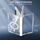Samsung Galaxy Z Fold8 Ultra EIDERWOOD Hybrid All-Around Protection Case - MagSafe Compatible - Transparent