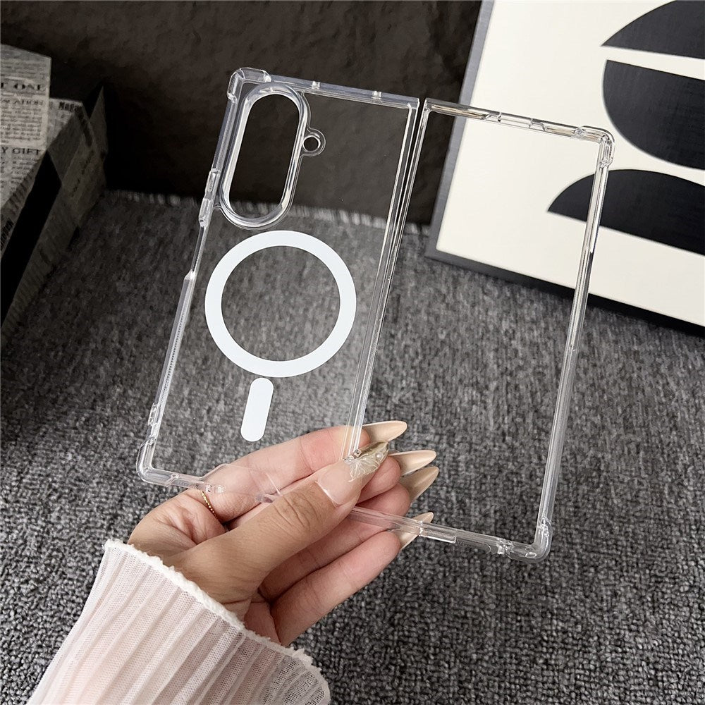 Samsung Galaxy Z Fold8 Ultra EIDERWOOD Hard Plastic Case - MagSafe Compatible - Transparent