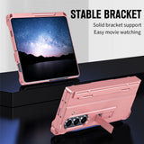 Samsung Galaxy Z Fold8 Ultra EIDERWOOD Rugged Case with Stand Function & Screen Protection - Pink