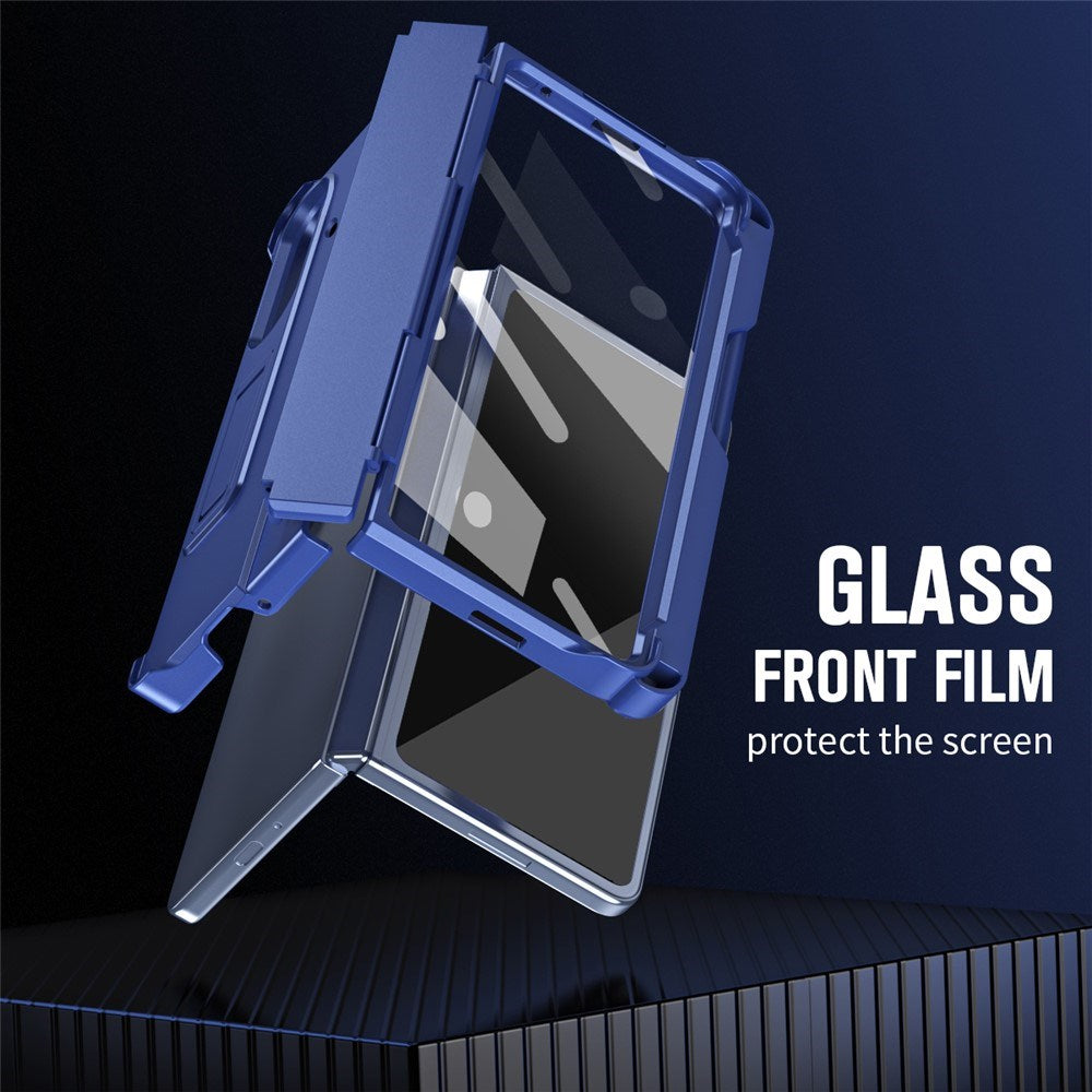 Samsung Galaxy Z Fold8 Ultra EIDERWOOD Rugged Case with Stand Function & Screen Protection - Blue