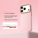 iPhone 18 Pro Max / 17 Pro Max ABEEL Hard Soft-Touch Plastic Case - MagSafe Compatible - Pink