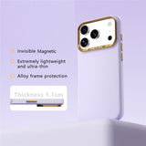 iPhone 18 Pro Max / 17 Pro Max ABEEL Hard Soft-Touch Plastic Case - MagSafe Compatible - Purple